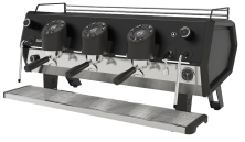 Кофемашина Sanremo PRO D8 (3 высокие группы, подсветка, Cold Touch, система смешанной воды, черная)