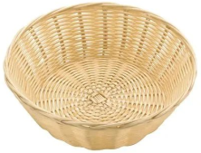 Корзина для хлеба Sunnex C03002 (круглая, d20см, h7см, плетеная структура, полиротанг)