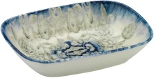 Салатник прямоугольный Kutahya Corendon Blue Blanc BNEO12KR891310 (D1, 100мл, 12х8см, h2,5см)