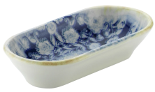 Салатник овальный Kutahya Corendon Blue Blanc BNOFD20OKS891310 (D2, 350мл, L20см, h4,4см)
