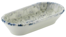 Салатник овальный Kutahya Corendon Blue Blanc BNOFD14OKS891310 (D1, 100мл, L14см, h3,2см)