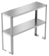Полка-надстройка к столу производственному GPsteel ПНн 2/1200/300/800-с+ (66344)