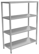 Стеллаж кухонный GPSteel СКП 1200/500/1800-с+ (44758п)