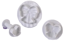 Вырубка кондитерская Martellato 40-W158S (бант, набор 3шт, с выталкивателем)