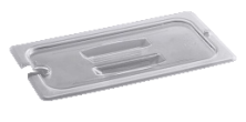 Крышка для гастроемкости Cambro 40CWCHN 135 GN 1/4 (265х162) поликарбонат с ручкой и вырезом