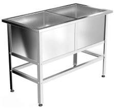 Ванна моечная GPSteel ВМ-2 1240/630/850-с Стандарт