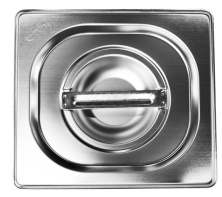 Крышка для гастроемкости EKSI E816-LW GN 1/6 (176x162, нерж. сталь)