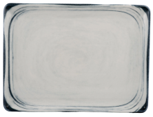 Тарелка плоская прямоугольная Kutahya Corendon Frame BNTAN27x20DU890670 (27х20см, h2,3см)