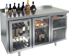 Стол холодильный HICOLD GNG 11/HT V с бортом