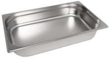 Гастроемкость EKSI 21100E GN 2/1-100 (650х530х100) нерж. сталь