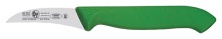 Нож для чистки овощей 6см, изогнутый, зеленый ICEL Horeca Prime Peeling Knife 28500.HR01000.060