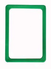 Рамка А5 зеленая Комус 102005