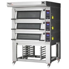 Печь подовая APACH BAKERY LINE E2LK2S DPBI-T с подставкой с направляющими 