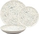 Тарелка суповая FLAT Shape TIE-DYE Oxford 136288, AO01-1C03 (20,5см)