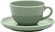Чайная пара Oxford FLAT Shape MATCHA 136122 AO04-1A04 (чашка 200мл и блюдце 14см)
